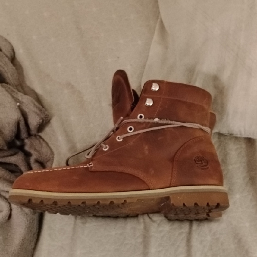 Timberland Brown Boots High-Top Rugged